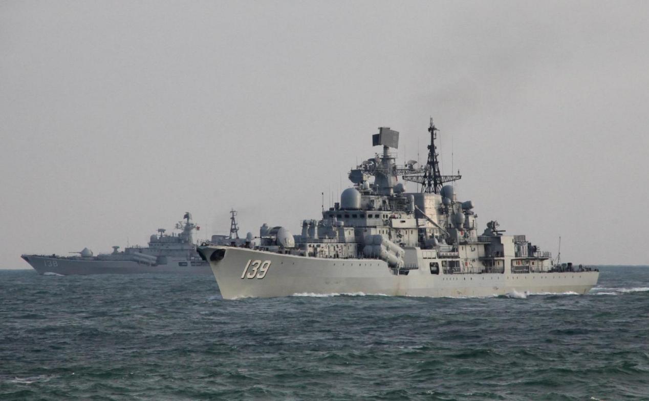 中国海军的四大金刚配置,中国海军第一代四大金刚舰艇