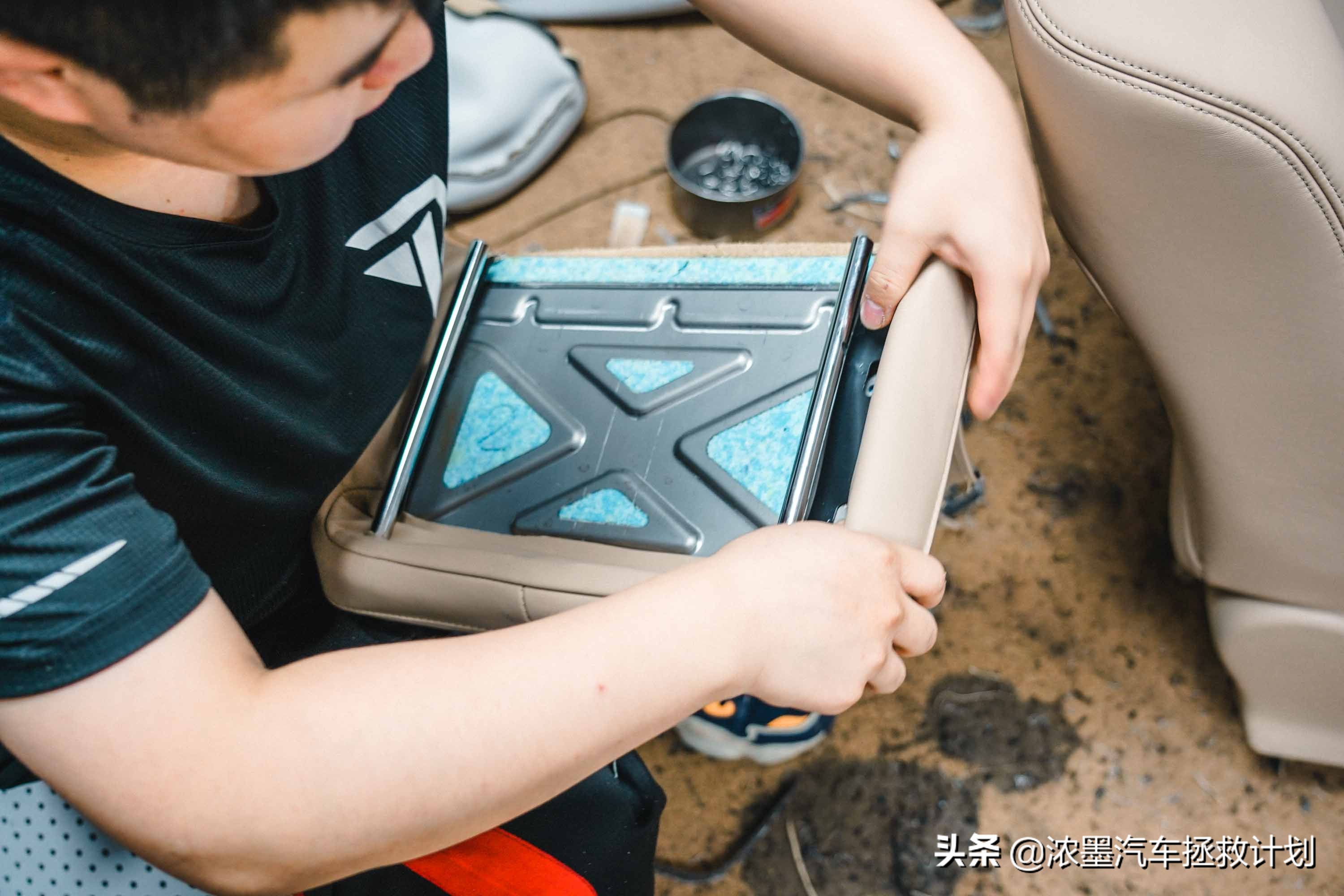 翻新整备修复丰田第一代普瑞维亚,一代情怀丰田普瑞维亚