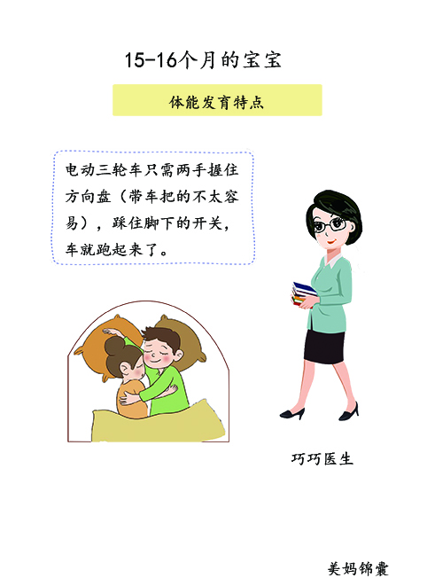 1-3岁幼儿运动能力,1岁3个月宝宝大运动标准