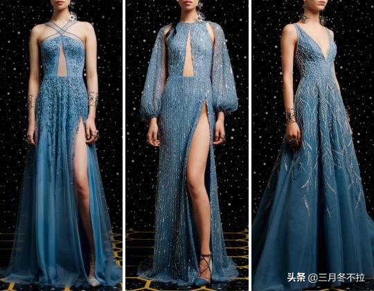 欧洲奢华礼服,中东风格的服装