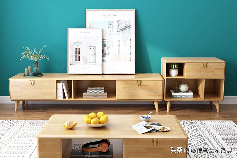 北欧橡木风格装修效果图大全,白橡木全屋定制北欧风