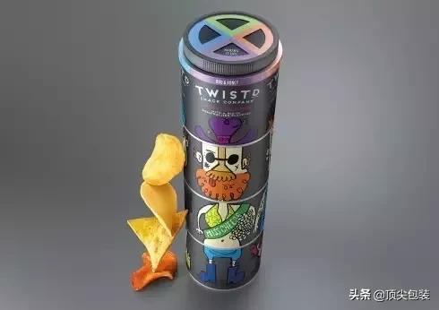 有创意的薯片包装,薯片包装风格