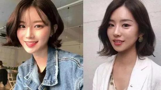 头发细又少圆脸适合什么短发发型,30-40岁圆脸发量少发型短发