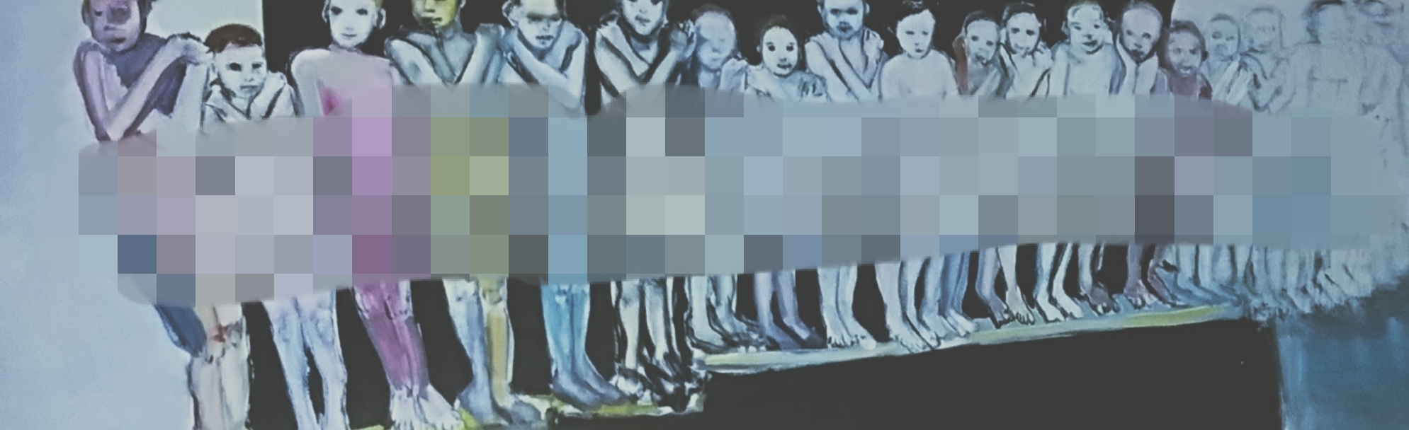 画家的“女人与野兽”私密人体艺术，是对人性荒唐变态行为的歧视