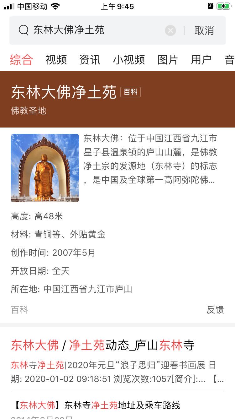 庐山东林大佛净土苑,中国净土第一道场,救度众生的最后一艘渡轮