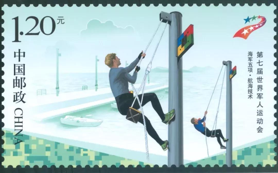 80年代军队邮票,历届世界军人运动会