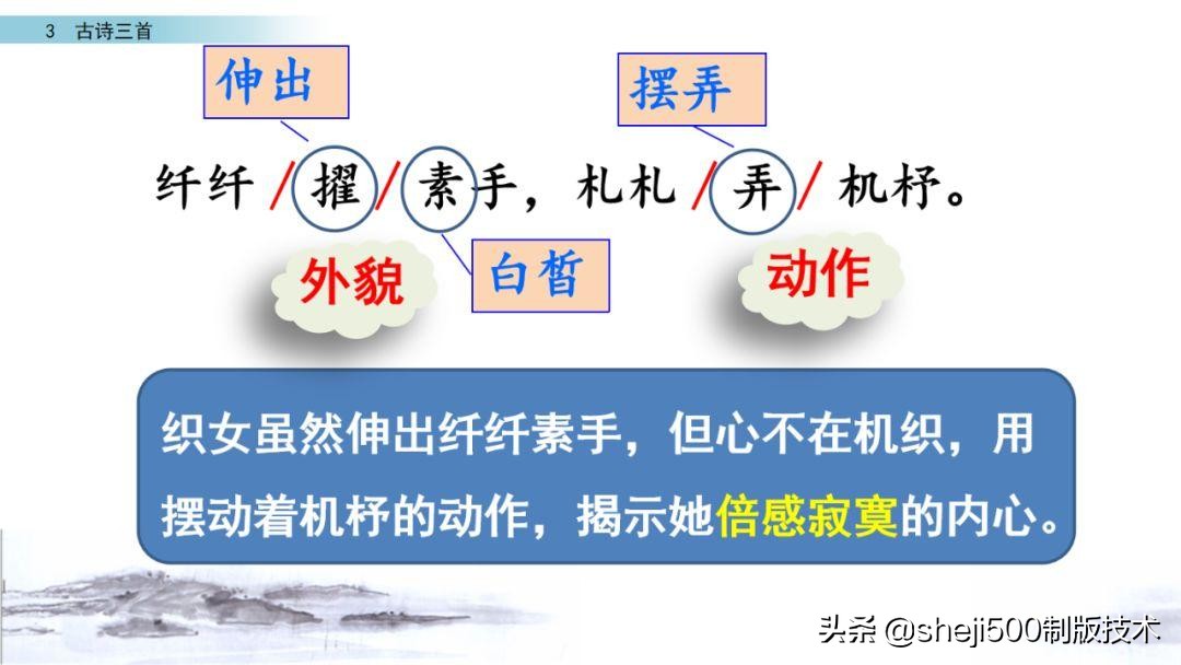 预习第3单元古诗三首六下,六年级下册语文3古诗三首知识点