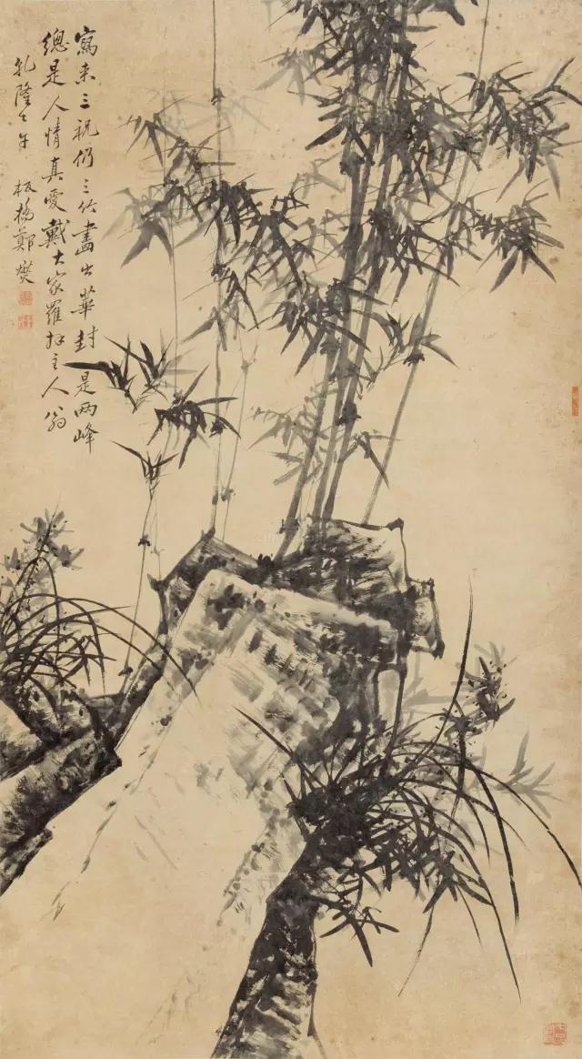 郑板桥的竹画赏心悦目,郑板桥画竹经典之作