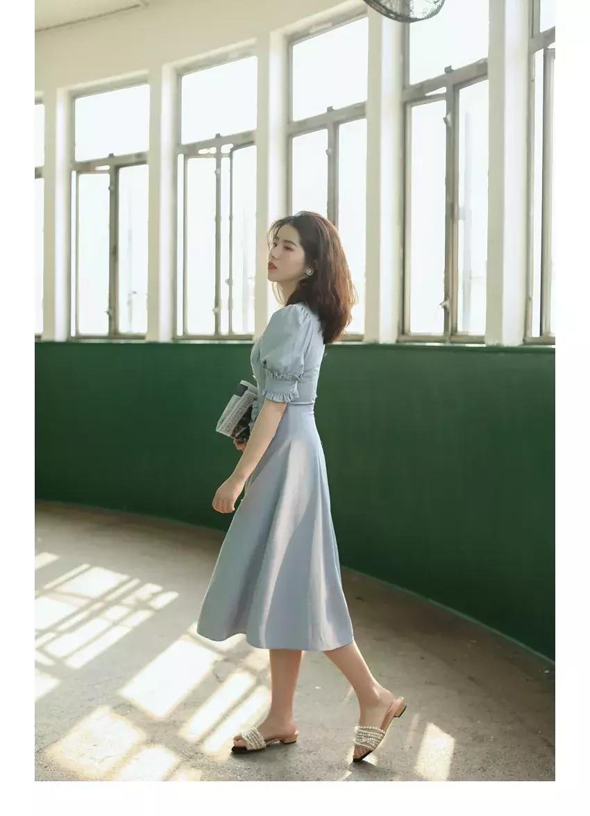 178高个子超漂亮的连衣裙分享,小个子的可爱初恋连衣裙来啦