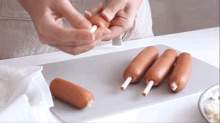 一根热狗的价格,做好的热狗一般地摊卖多少钱一根