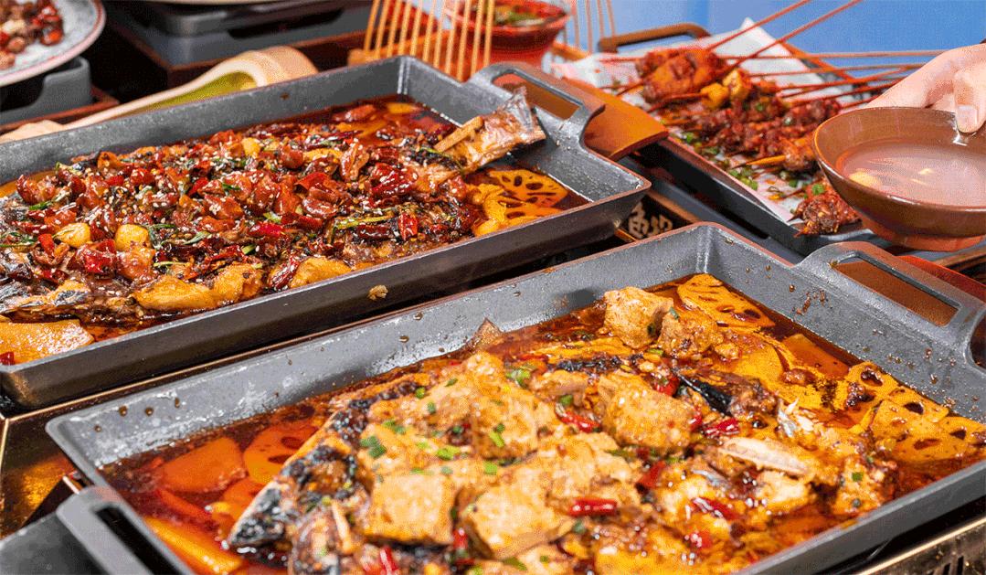 绵阳鱼探花烤鱼,绵阳豆花烤鱼