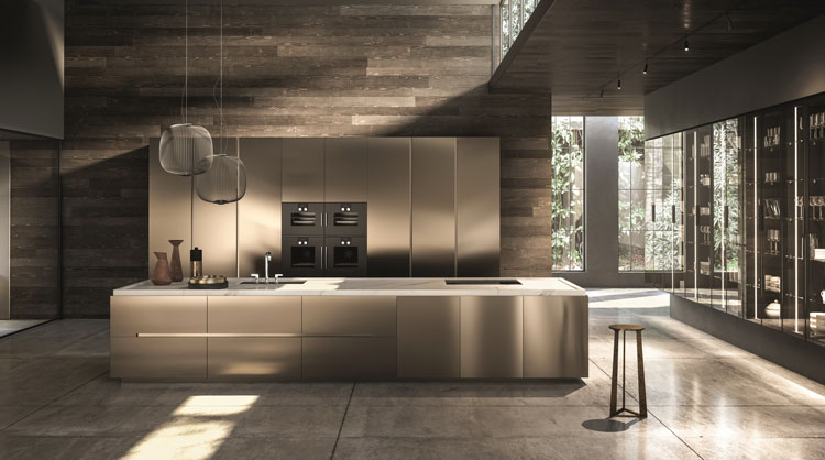 德式中岛餐桌,西式岛台橱柜