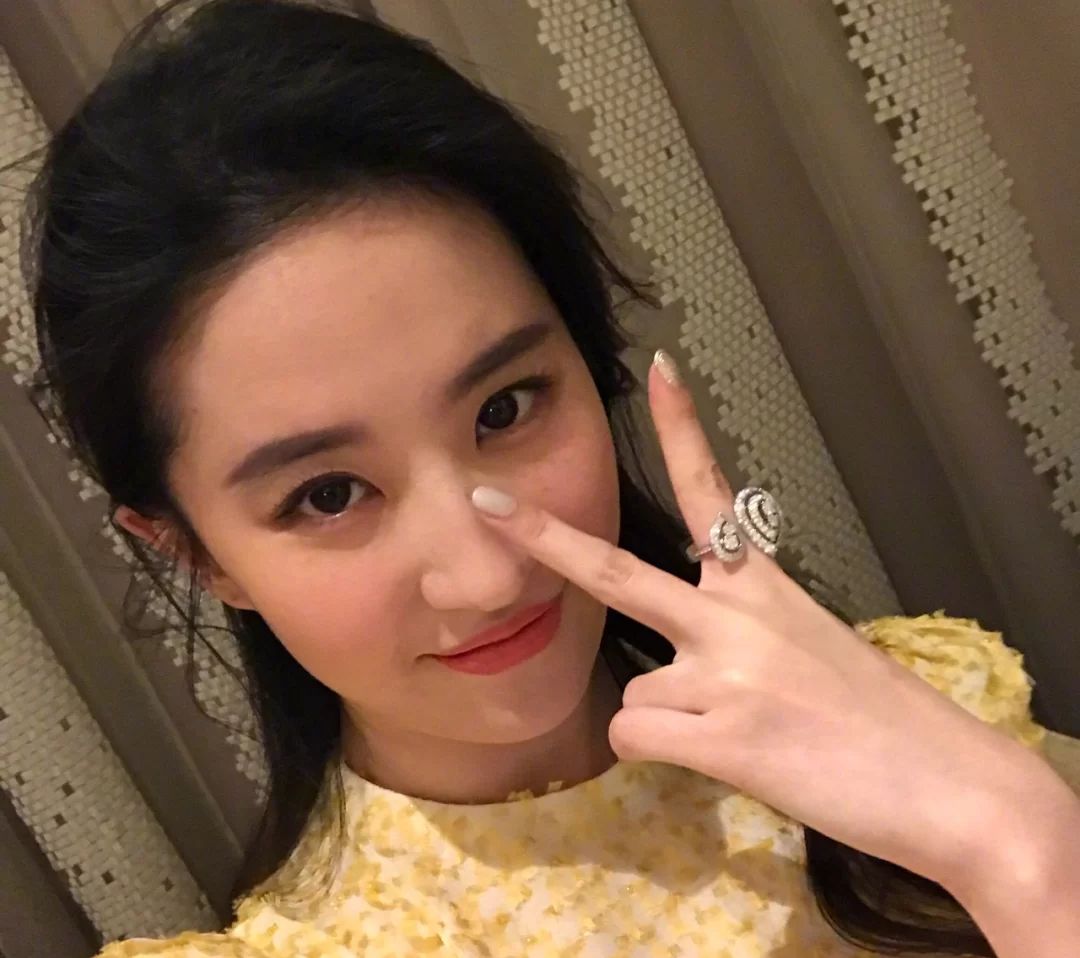 丹凤眼开扇形双眼皮刘亦菲,刘亦菲眼型眼妆