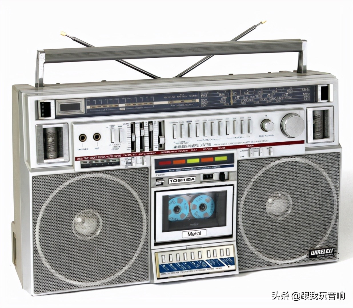 东芝老物件组合音响,东芝多功能蓝牙音箱