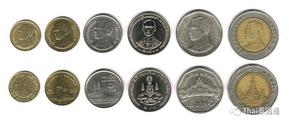 泰国从小就要去寺庙,泰国5泰铢硬币版别