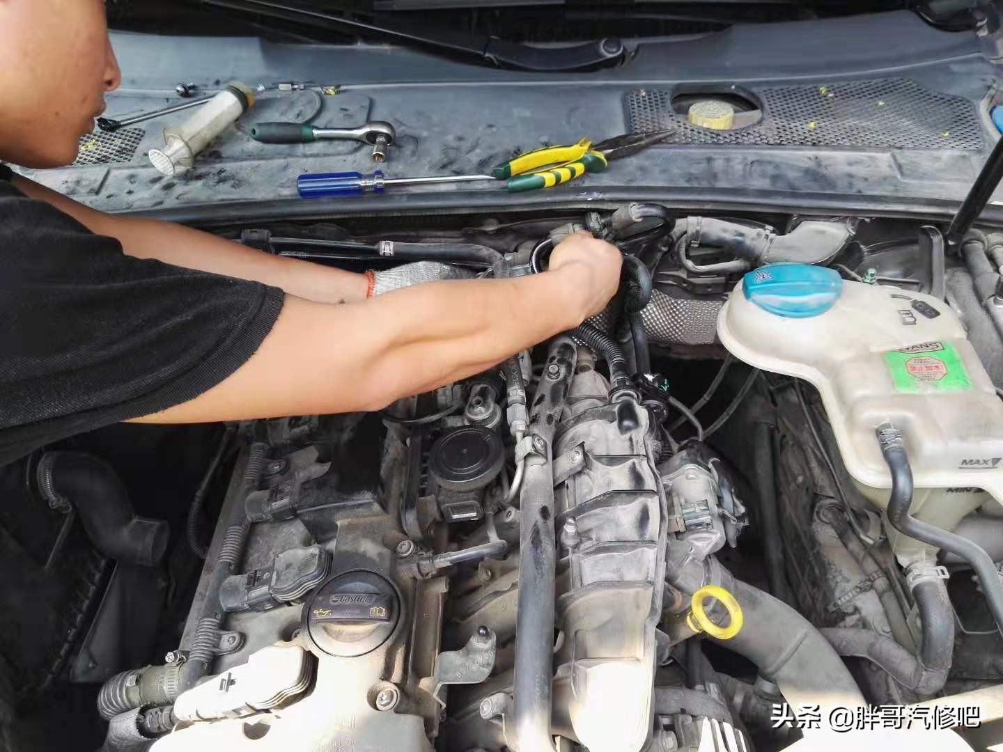 奥迪a6l刹车真空泵坏了有什么影响,奥迪a6l更换机油电磁阀