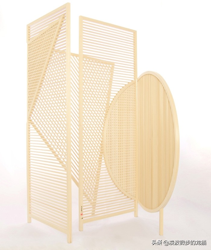 裁剪山河入画屏，创意屏风设计