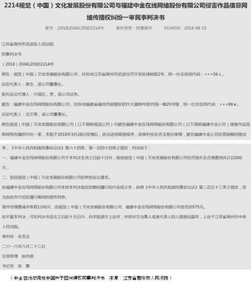 视觉中国网站部分恢复上线?看视觉中国需要第二层思维