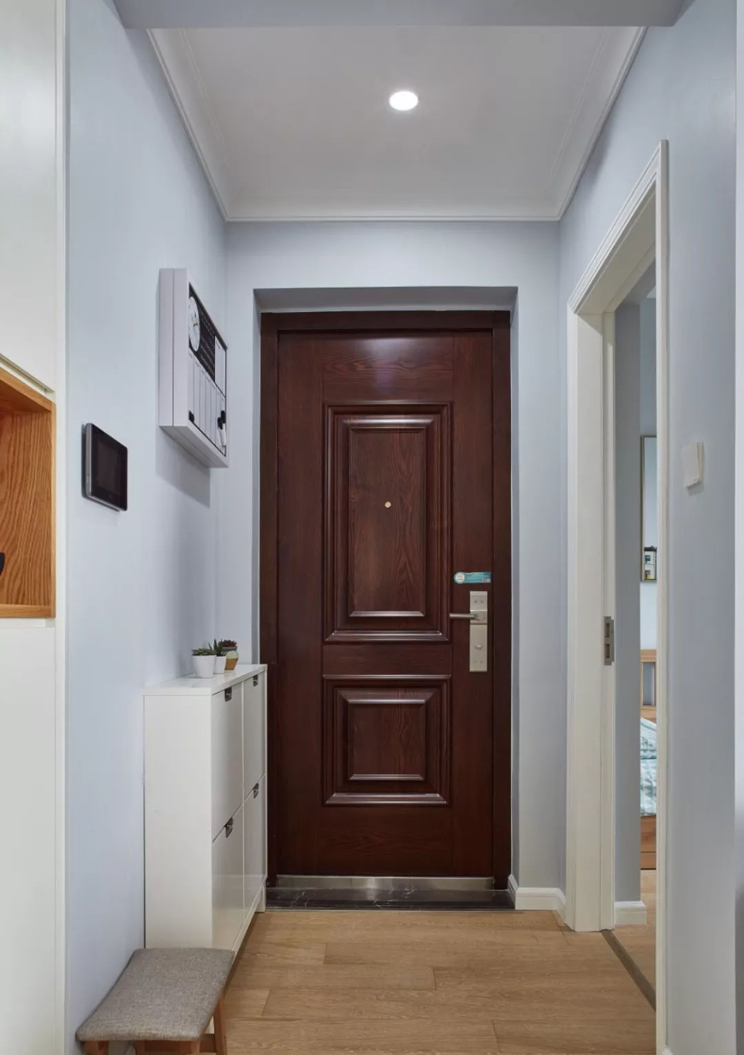 猪肝色的门用色粉怎么调色,怎么改造猪肝色房间简单又漂亮