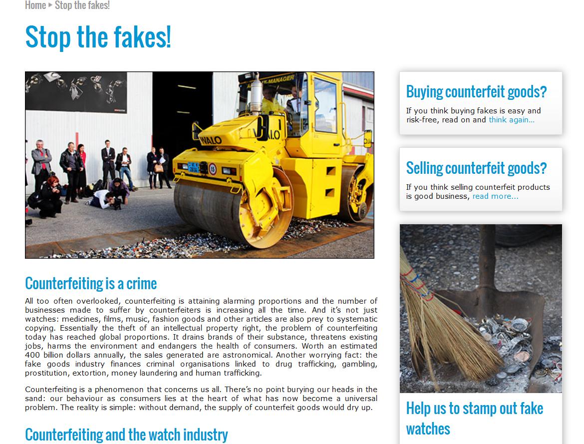 瑞士专柜买到假表,用买真表的钱买到了假表