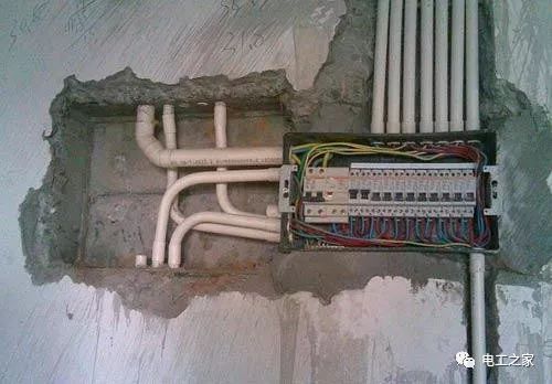 配电箱安装图解,二级配电箱和三级配电箱线路图