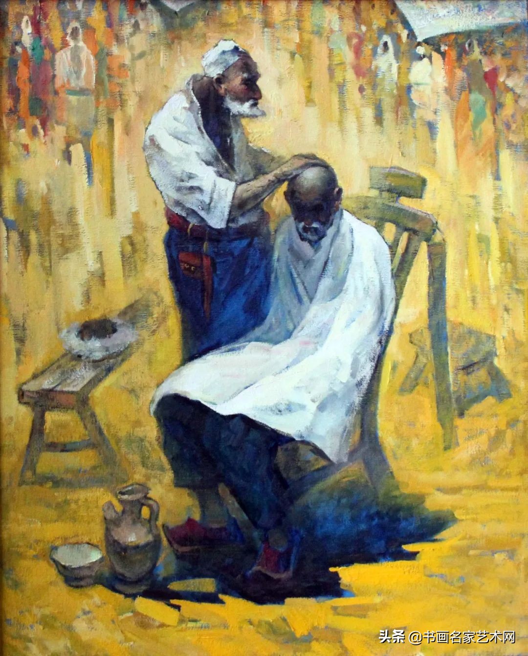 「艺术中国」——买买提江·那斯尔丁绘画作品鉴赏