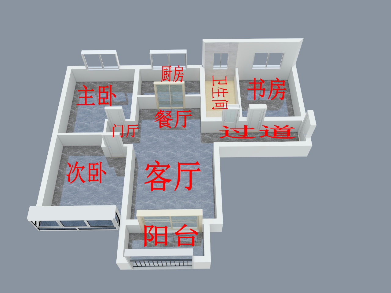 120平高层房子3室两厅装修,简装修无吊顶房子三室两厅120平