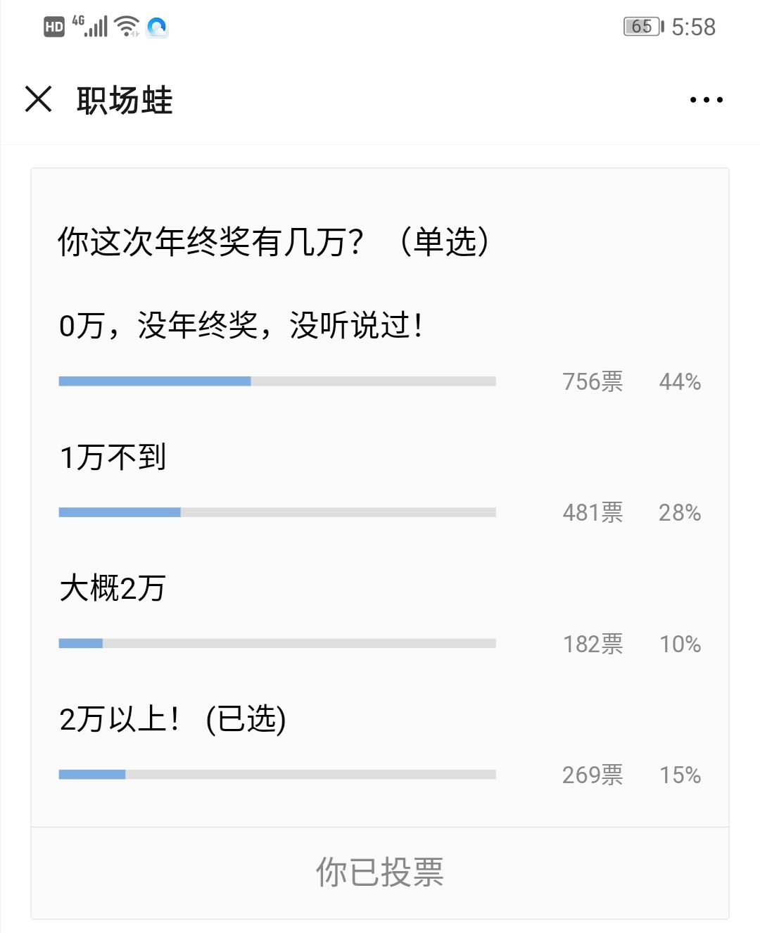 到底哪些单位有年终奖,年终奖最少的单位
