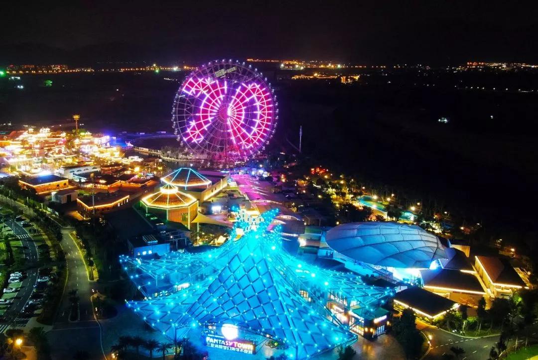 晚上的海棠湾,海棠湾真的很美