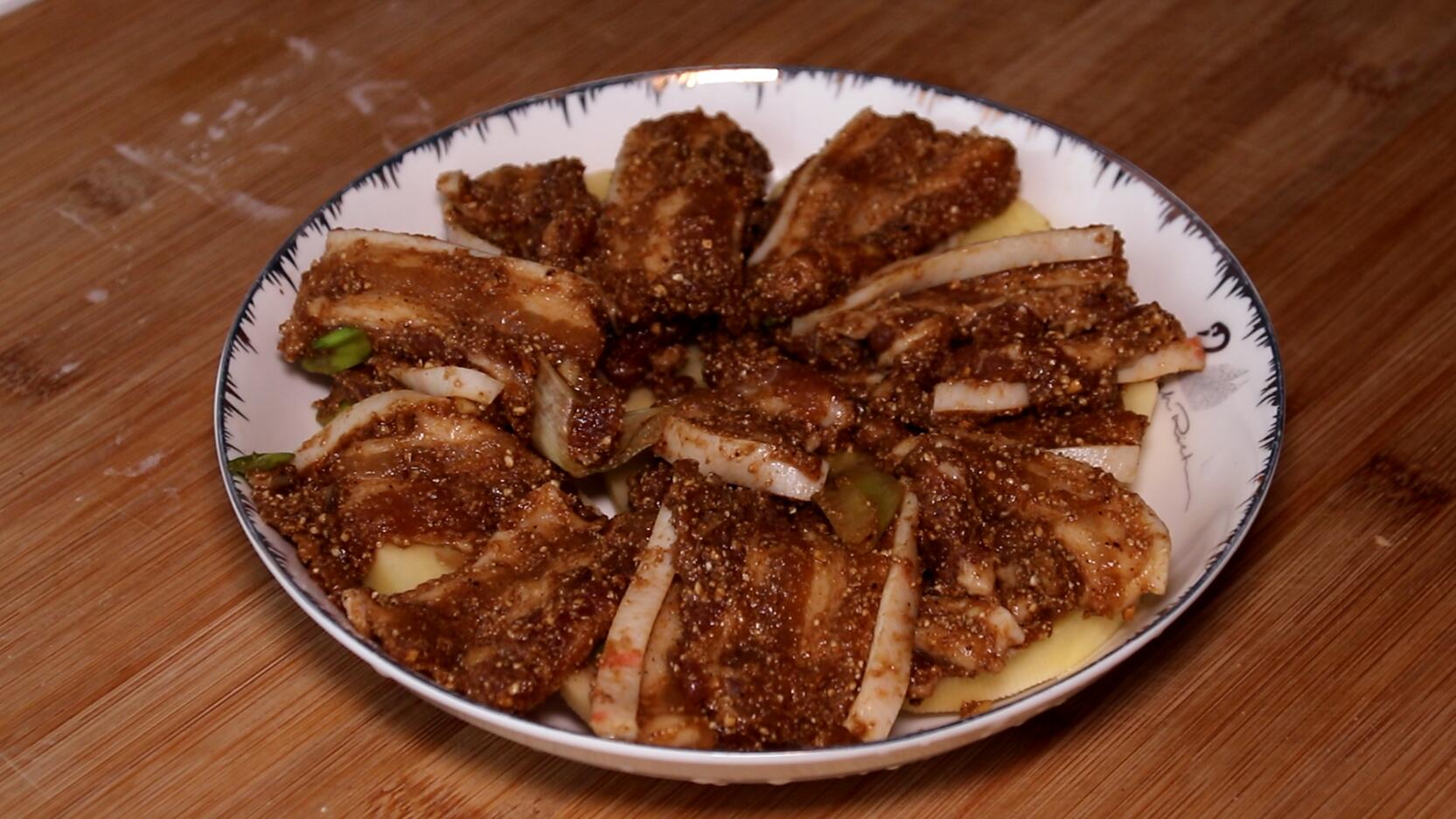 1分钟学会粉蒸肉做法软烂入味,家常粉蒸肉好吃不腻的秘诀都在这