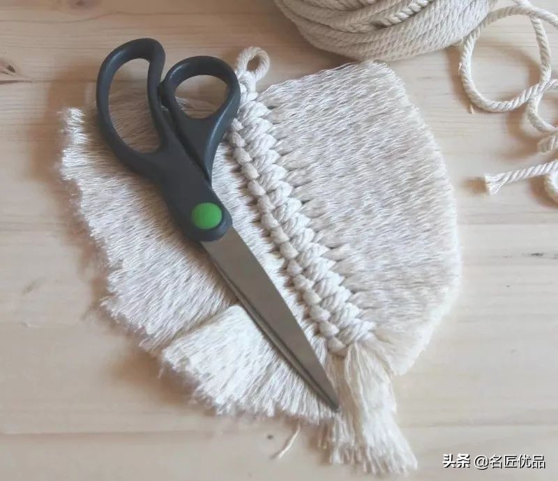 自己在家做家用装饰,diy手工挂毯教程