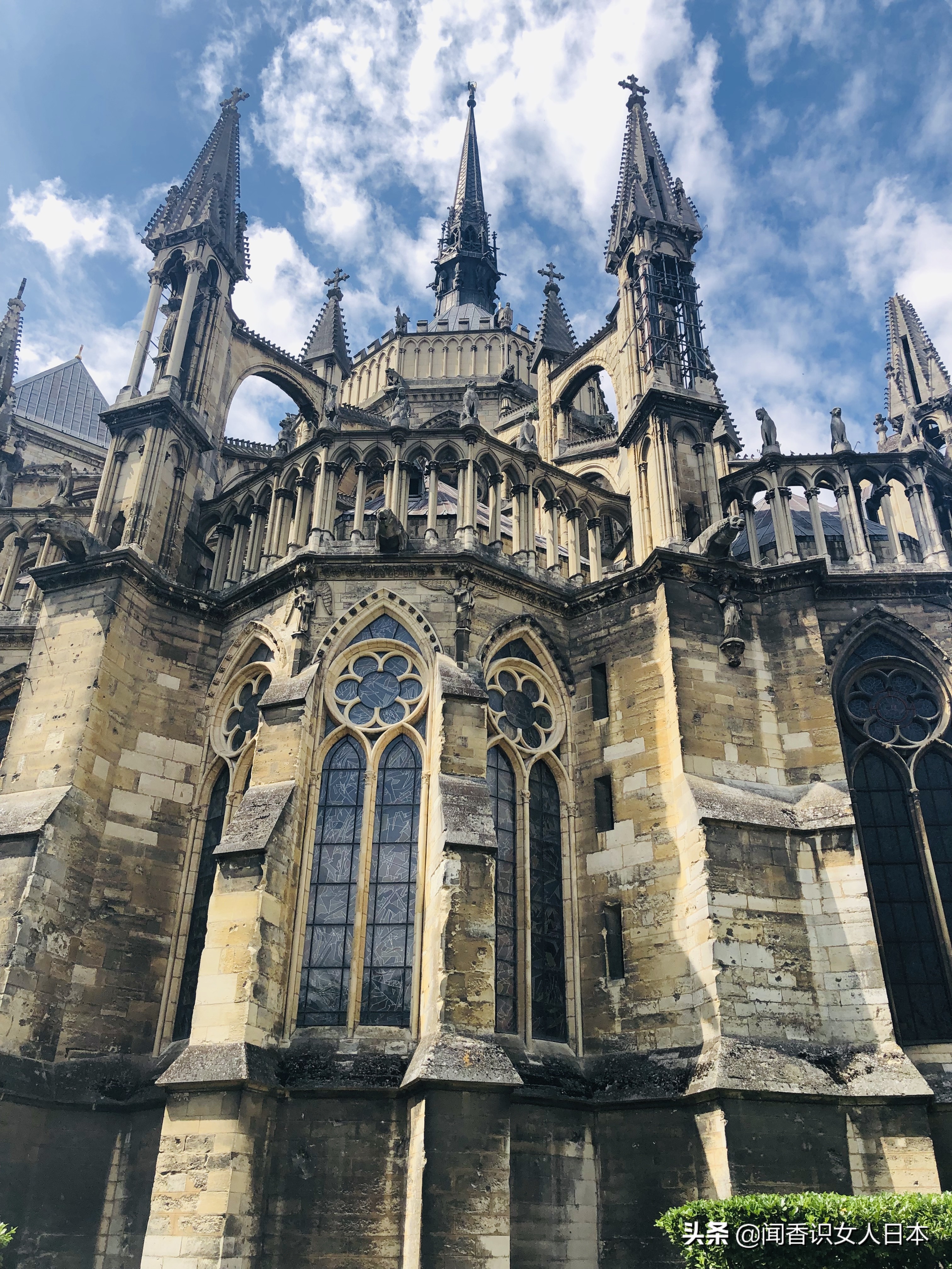 巴黎圣母院大教堂,巴黎圣母院和兰斯大教堂