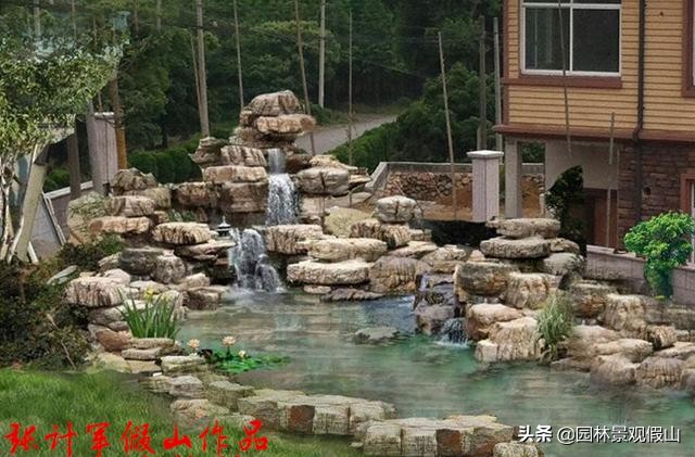 如何用石头制作假山,如何自己用石头做假山