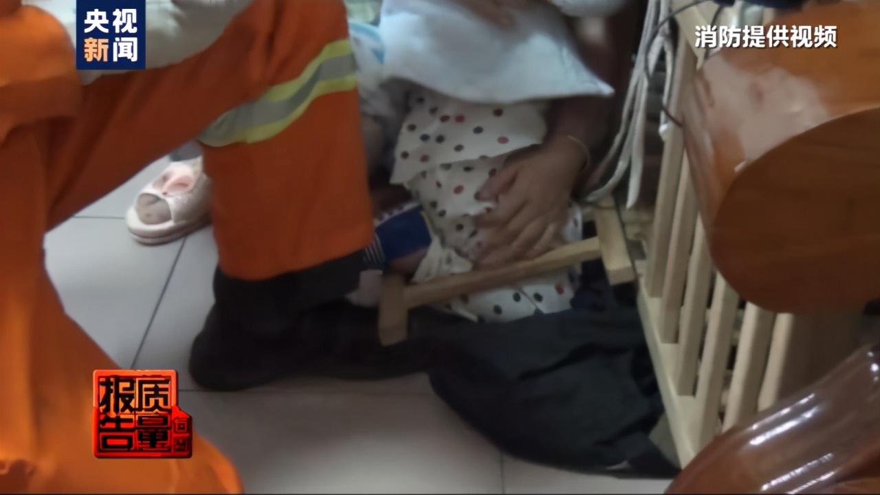 质量不合格婴儿床,检验合格的婴儿床