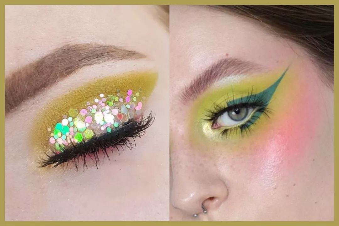 清透显白裸色,清新显白的牛油果绿