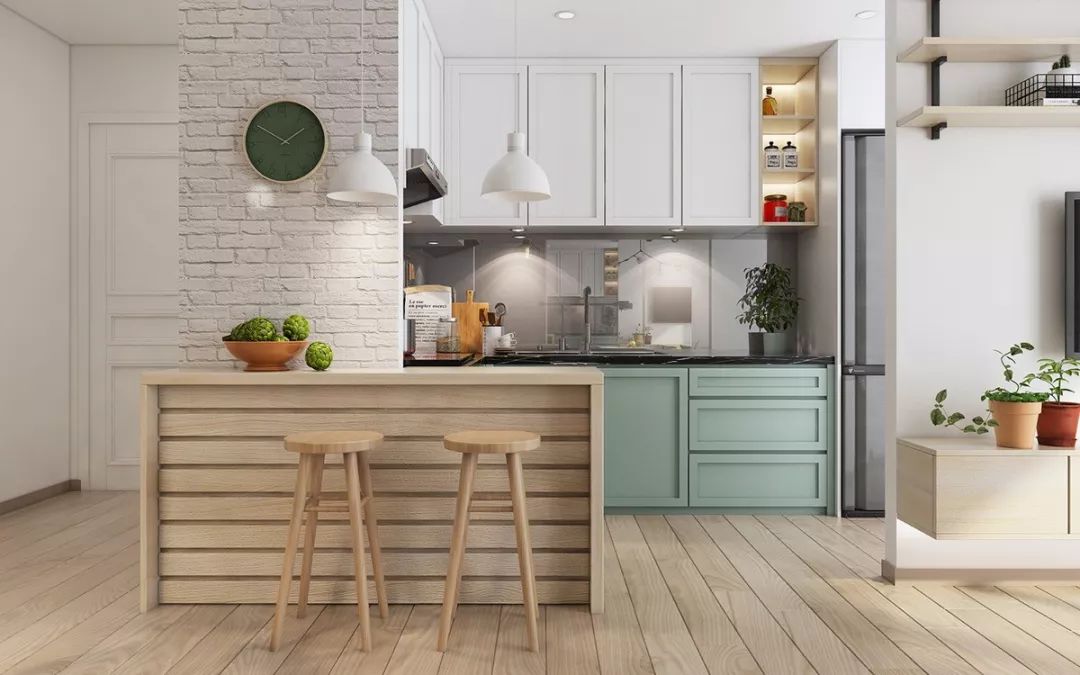 无把手橱柜好看吗,无把手橱柜柜门做法