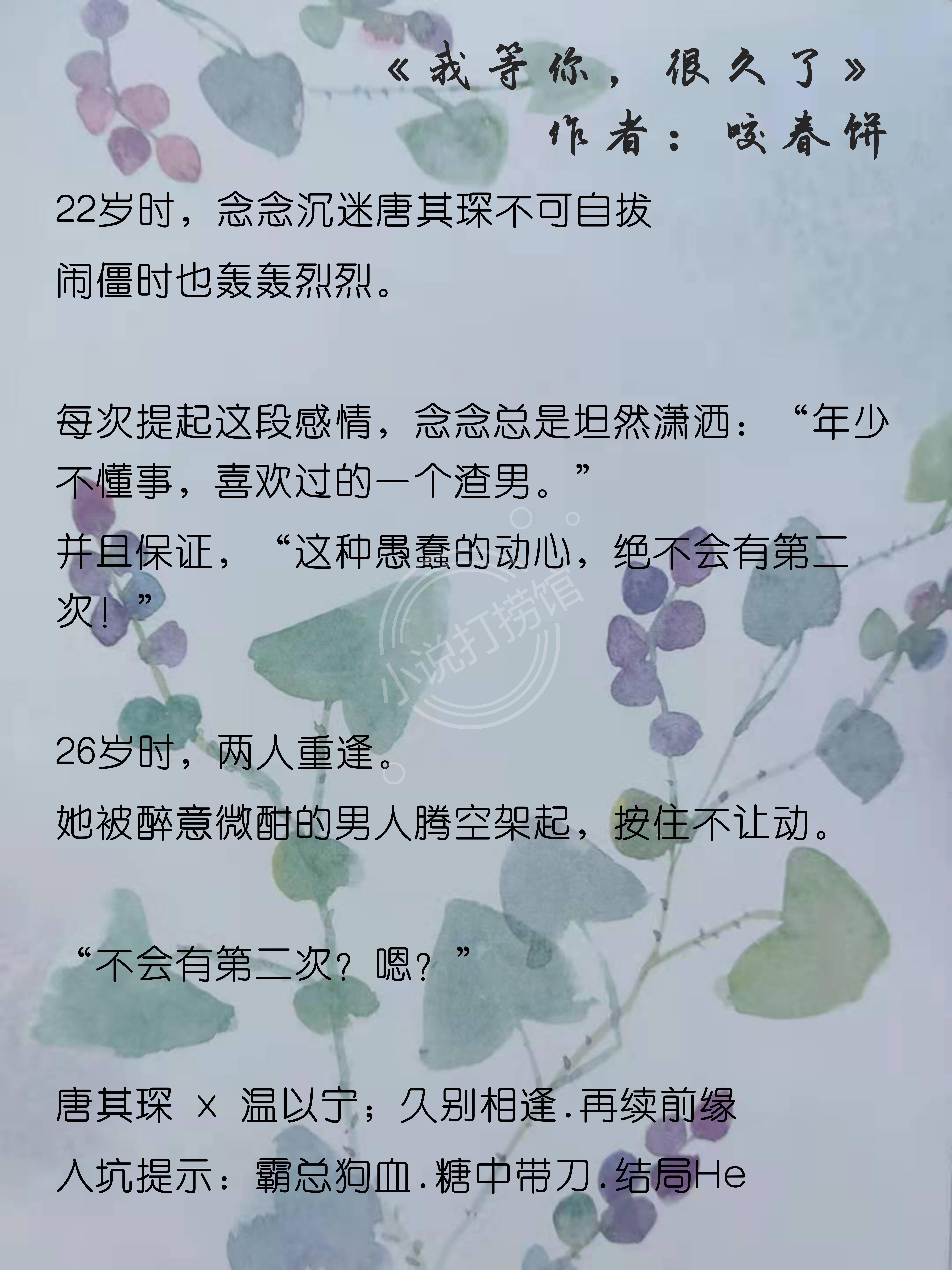 6本开篇破镜重圆的小说推荐,破镜重圆短篇现言推荐