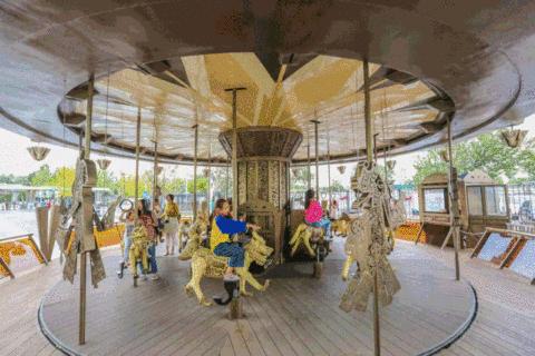 相聚唐山南湖美丽的风景,赞唐山南湖灯光秀