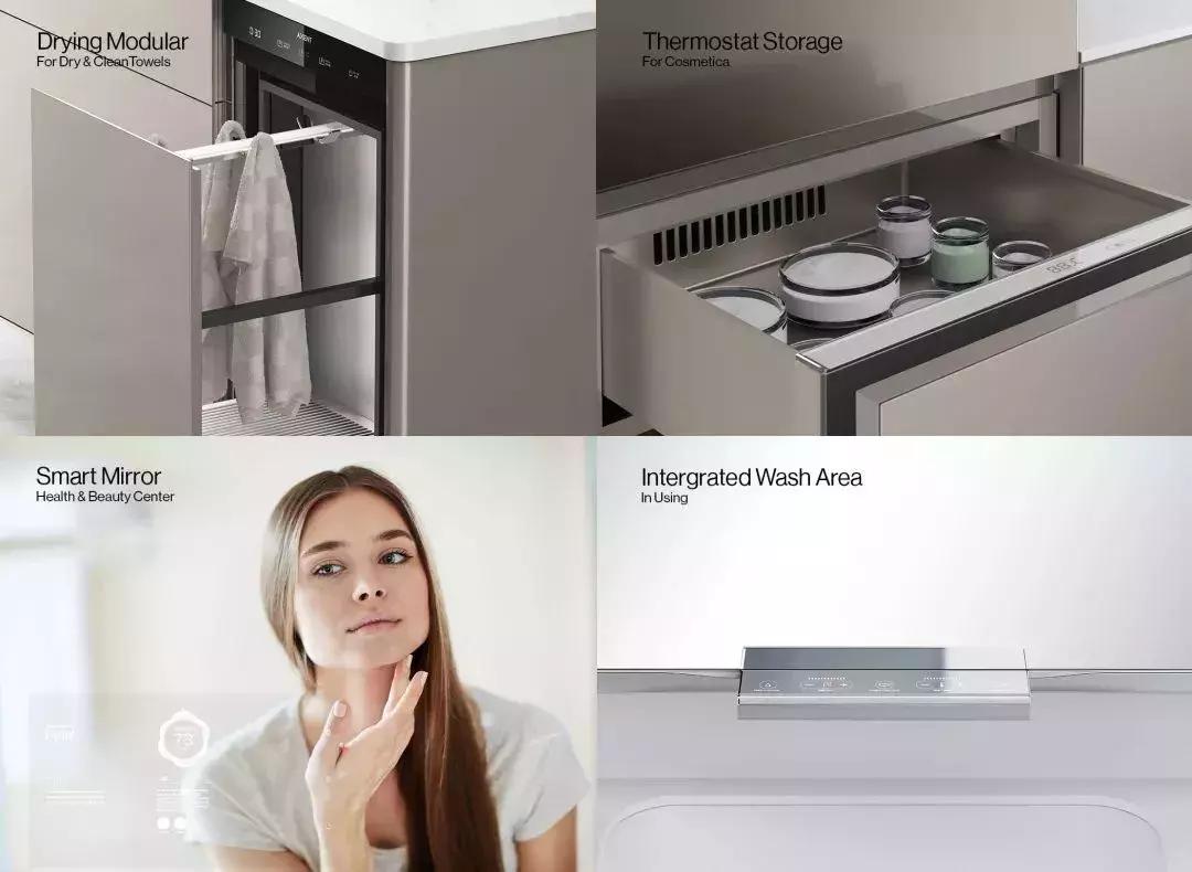 2019德国iF设计奖丨卫浴类获奖作品（下）丨面盆/淋浴房/浴室柜等