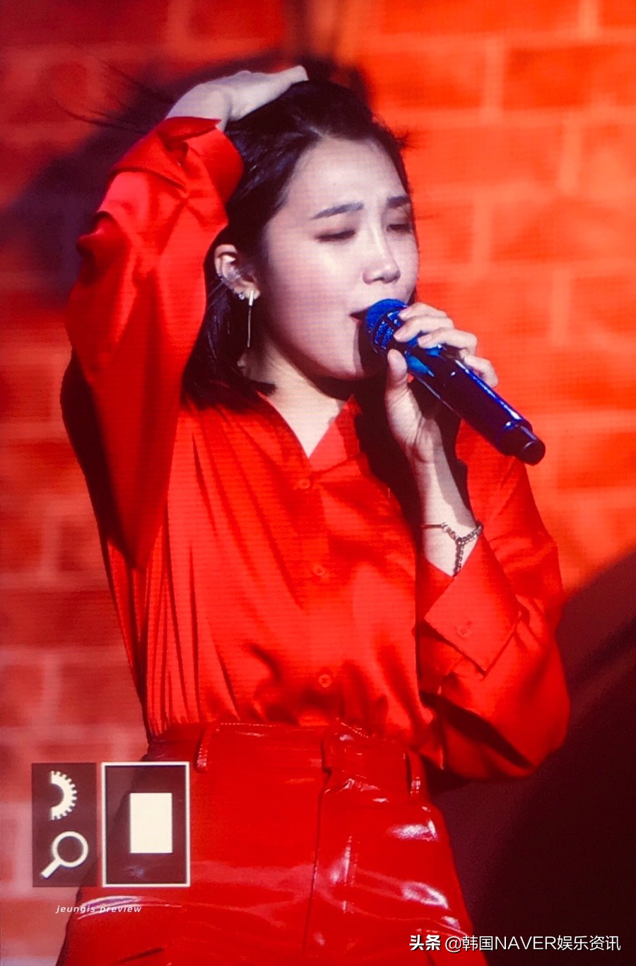 郑恩地唱歌apink到场应援,apink郑恩演唱会