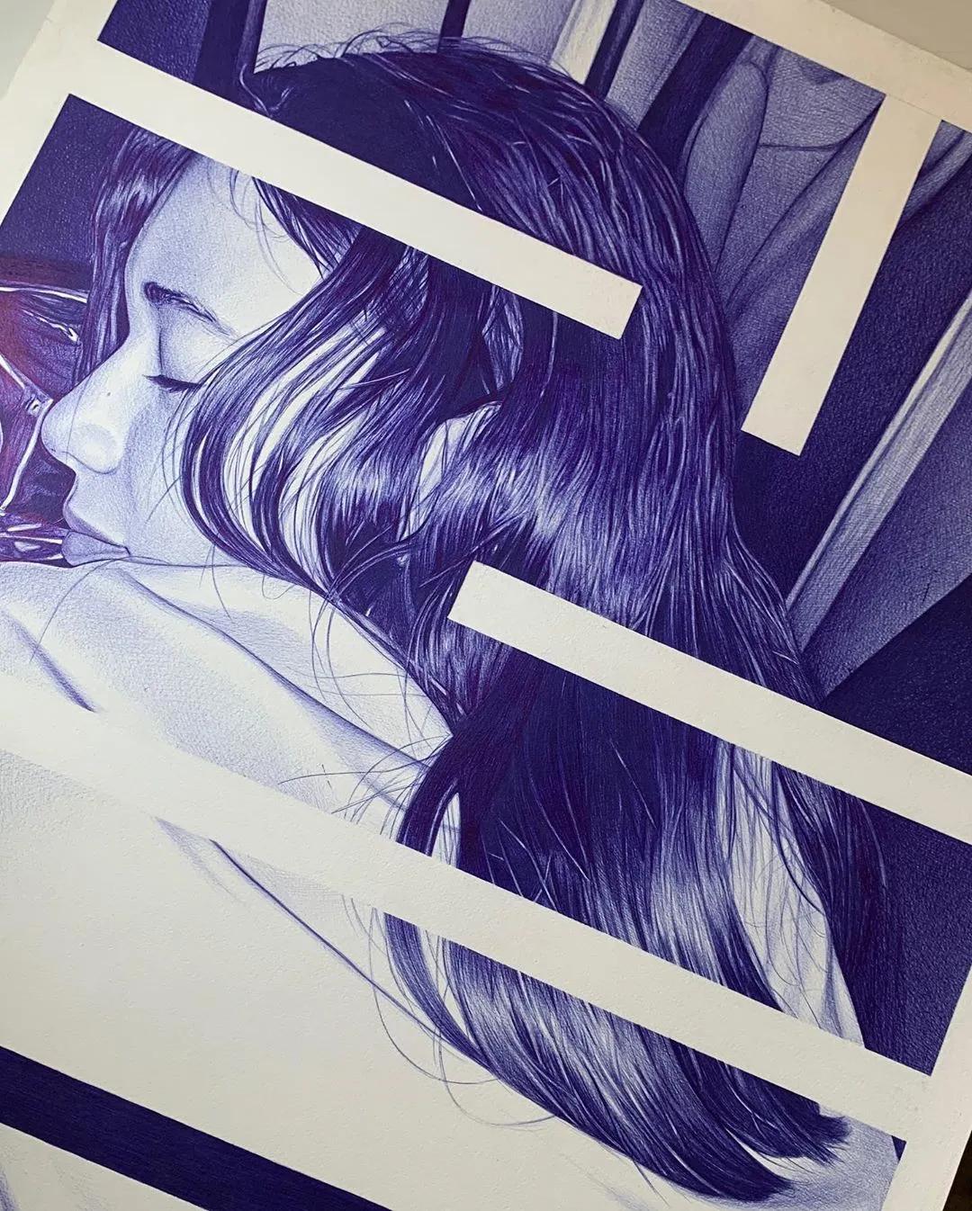 笔尖下的女人火辣性感身材,一天时间7000万*放播**量,网友围观