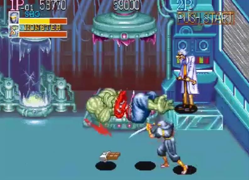 街机游戏中离谱的必杀技,街机游戏怪物