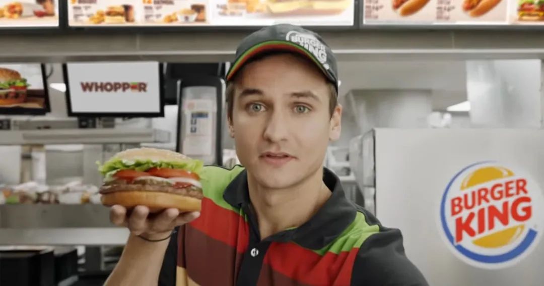 汉堡王在推特上宣传,汉堡王魔性广告