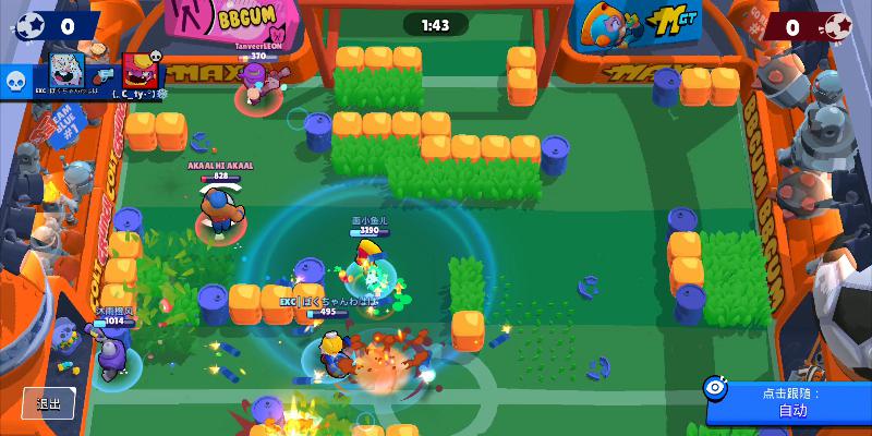 荒野乱斗足球精彩操作,荒野乱斗梅西打法教学