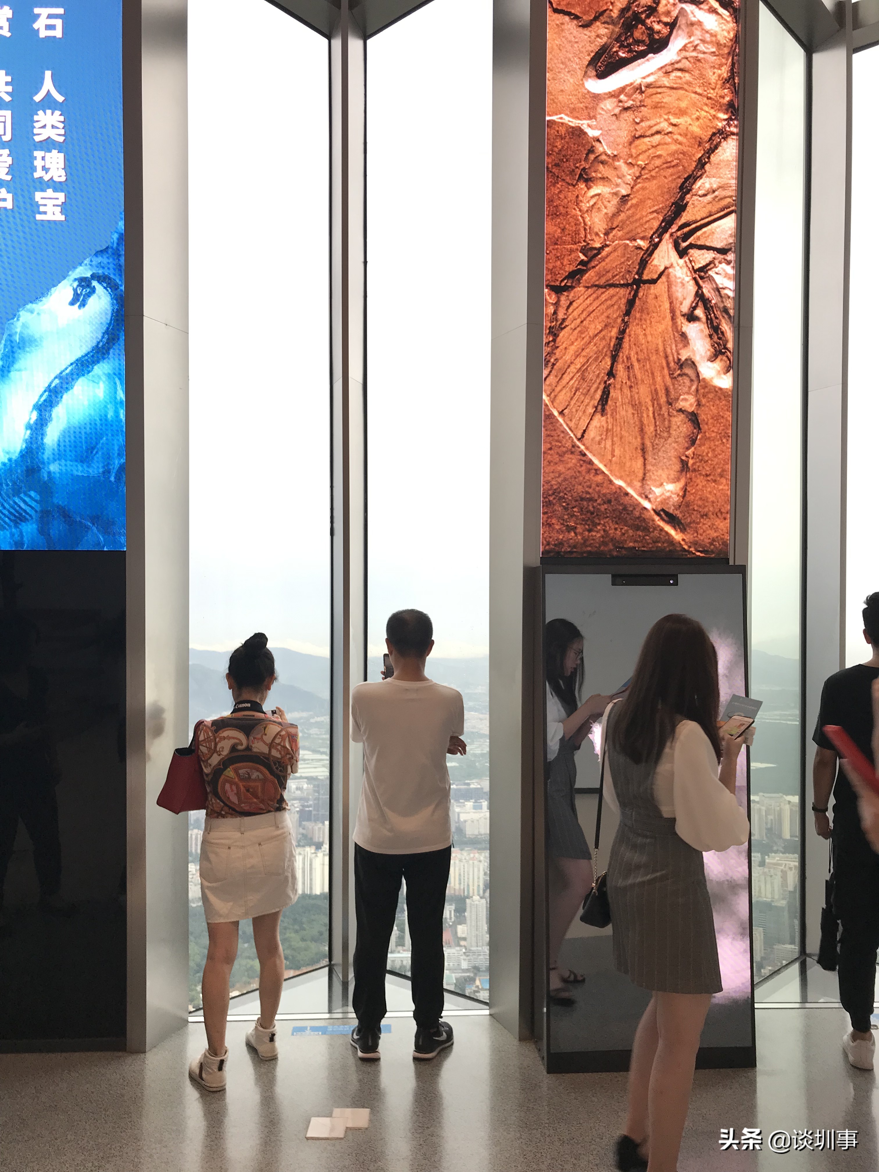 登顶深圳第一高楼,登上深圳平安金融大厦