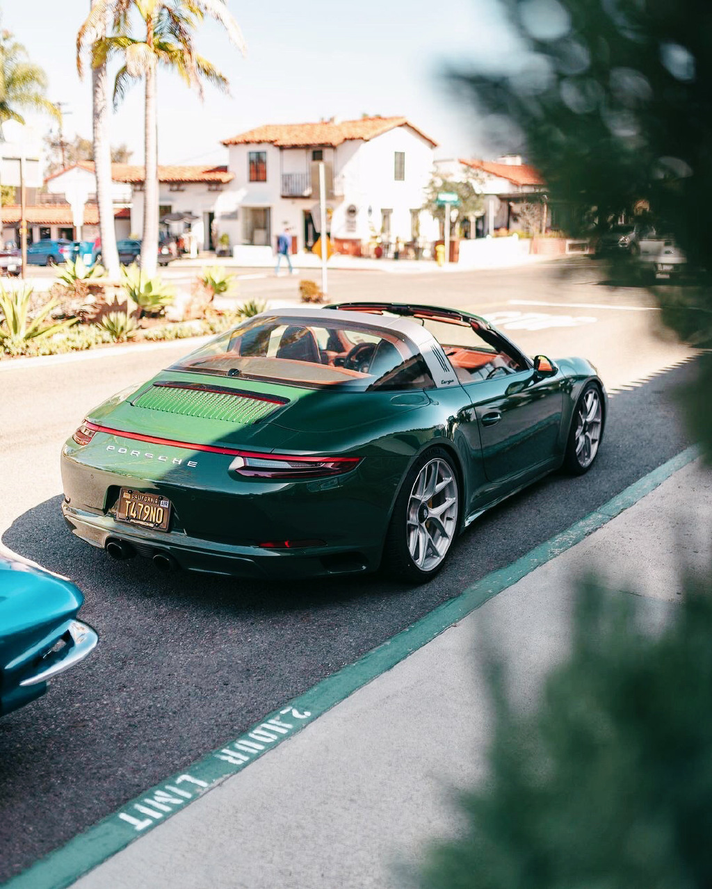 保时捷911敞篷版targa颜色冰川蓝,保时捷911targagts