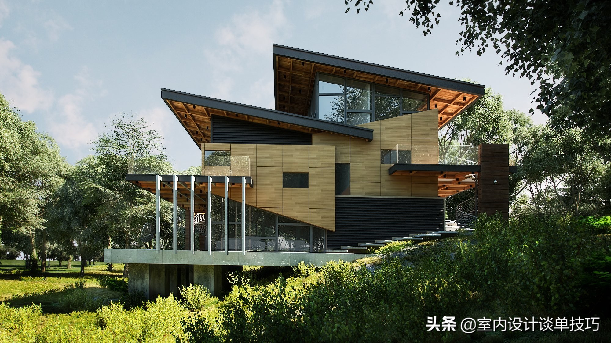 室外图没氛围？两个通用灯光技巧，马来西亚CG艺术家都在用