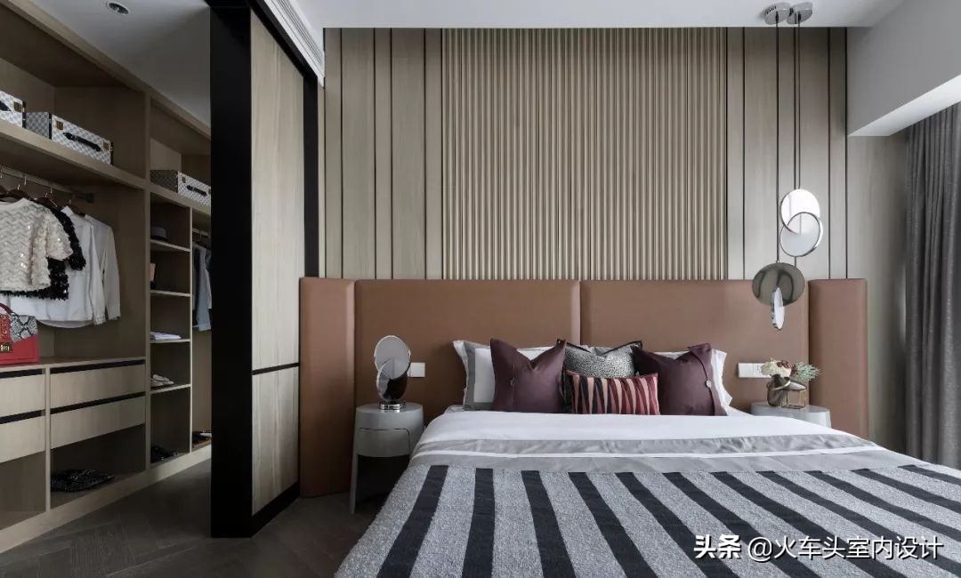 意式顶级轻奢风样板房,意式轻奢样板间