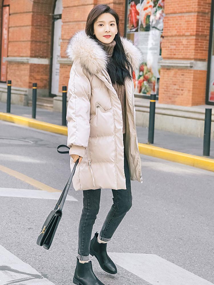 温柔又保暖的穿搭学生党女,冬季保暖时尚穿搭小个子学生