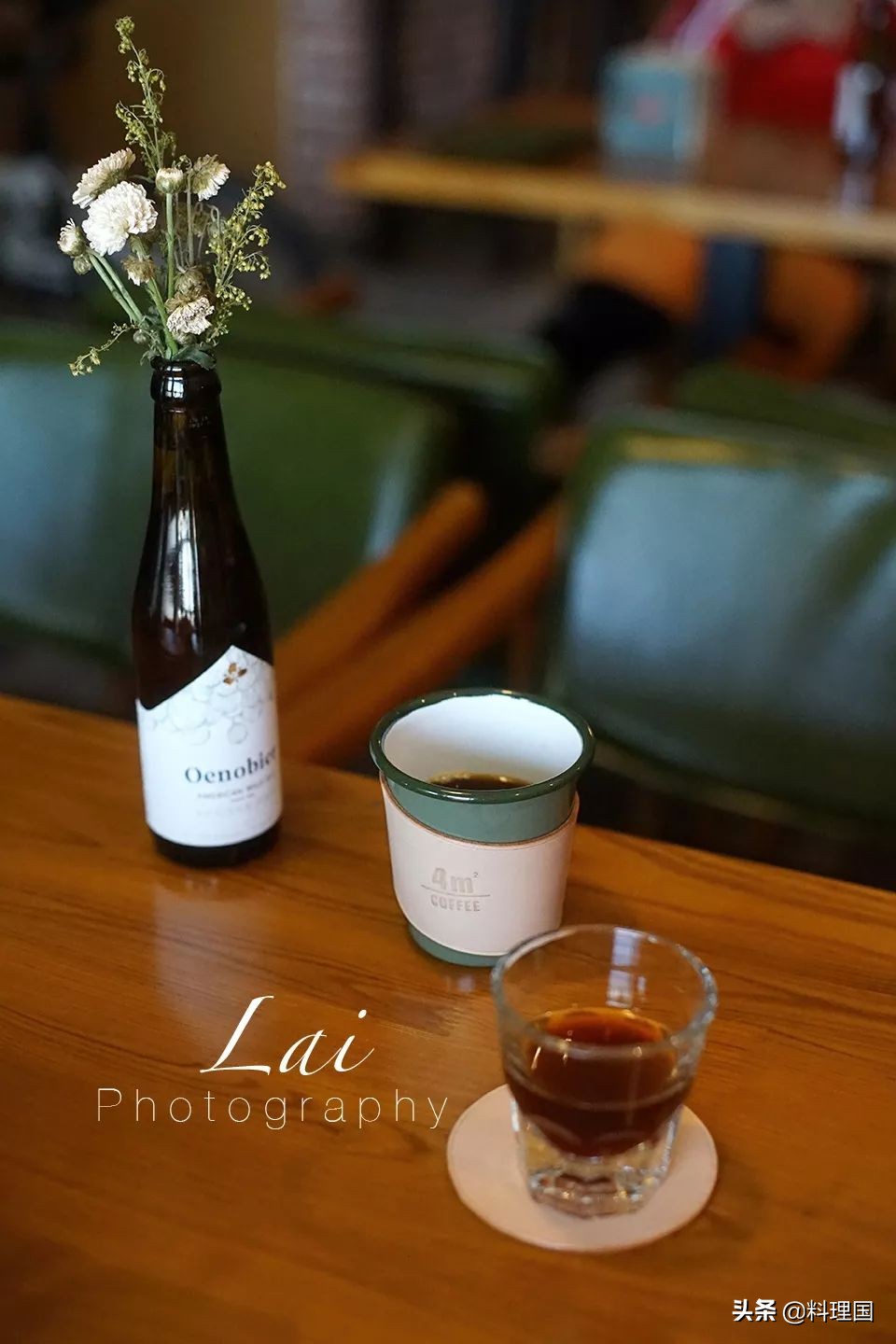 我是媛媛，“就想开间小小咖啡馆的理想终于实现了！